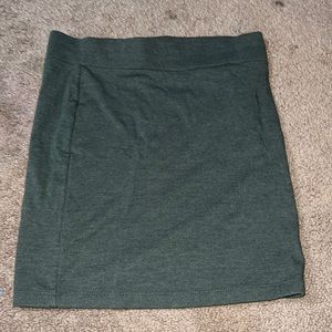soft green skirt originally bought from Forever 22 in size small